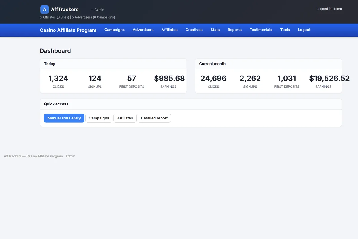 AffTrackers Platform