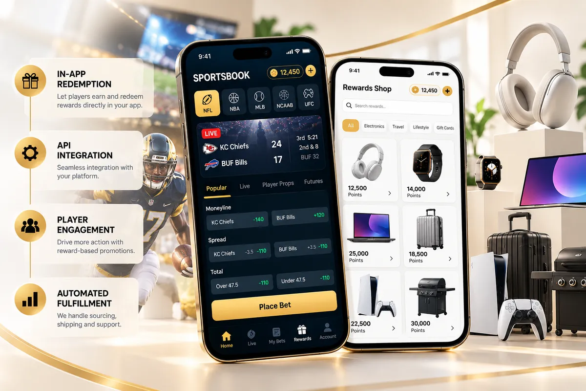 In-App Rewards & iGaming Integration