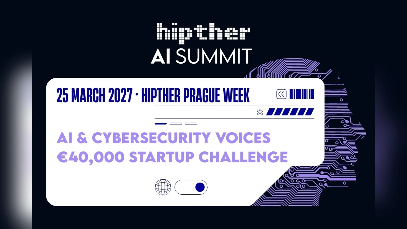 HIPTHER AI Summit 25 March 2027 Prague Week announcement
