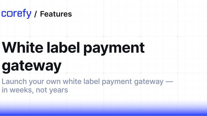 White-label Payment Gateway